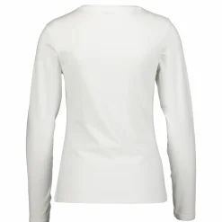 basic long sleeved tee, langermet t-skjorte, dame