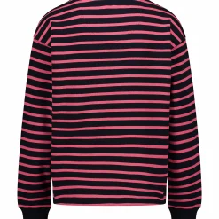 classic striped crew