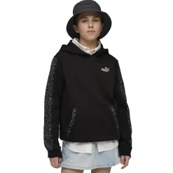 ess graphic animal hoodie jr