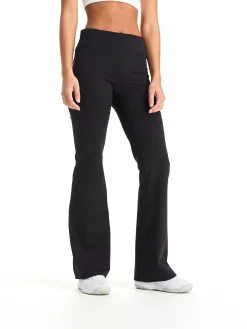 flare tights, utslengte treningstights, dame