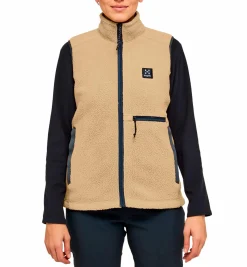 malung pile vest women