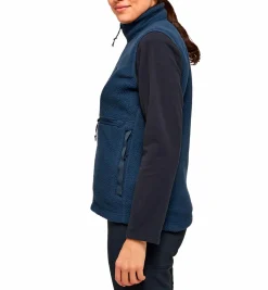 malung pile vest women