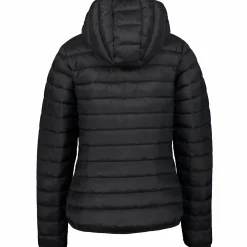 padded hood jacket w