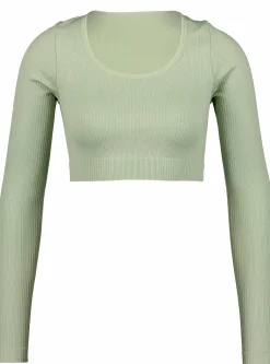 ribbed seamless cr ls w