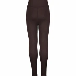 ribbed seamless tights jr