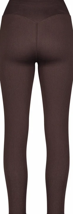 ribbed seamless tights w