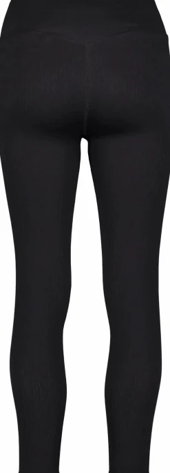 ribbed seamless tights w