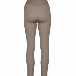 ribbed seamless tights w