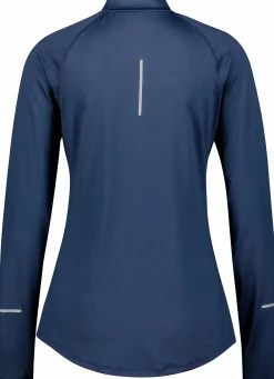 run half zip, langermet treningstrøye, dame