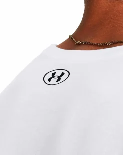 ua camo chest stripe ss-blk m